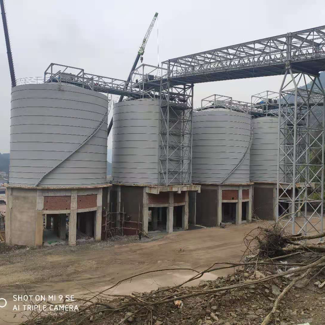 连云港3000吨骨料钢板库